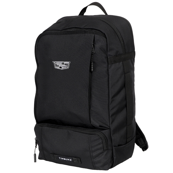 Cadillac Laptop Backpack - Black/White